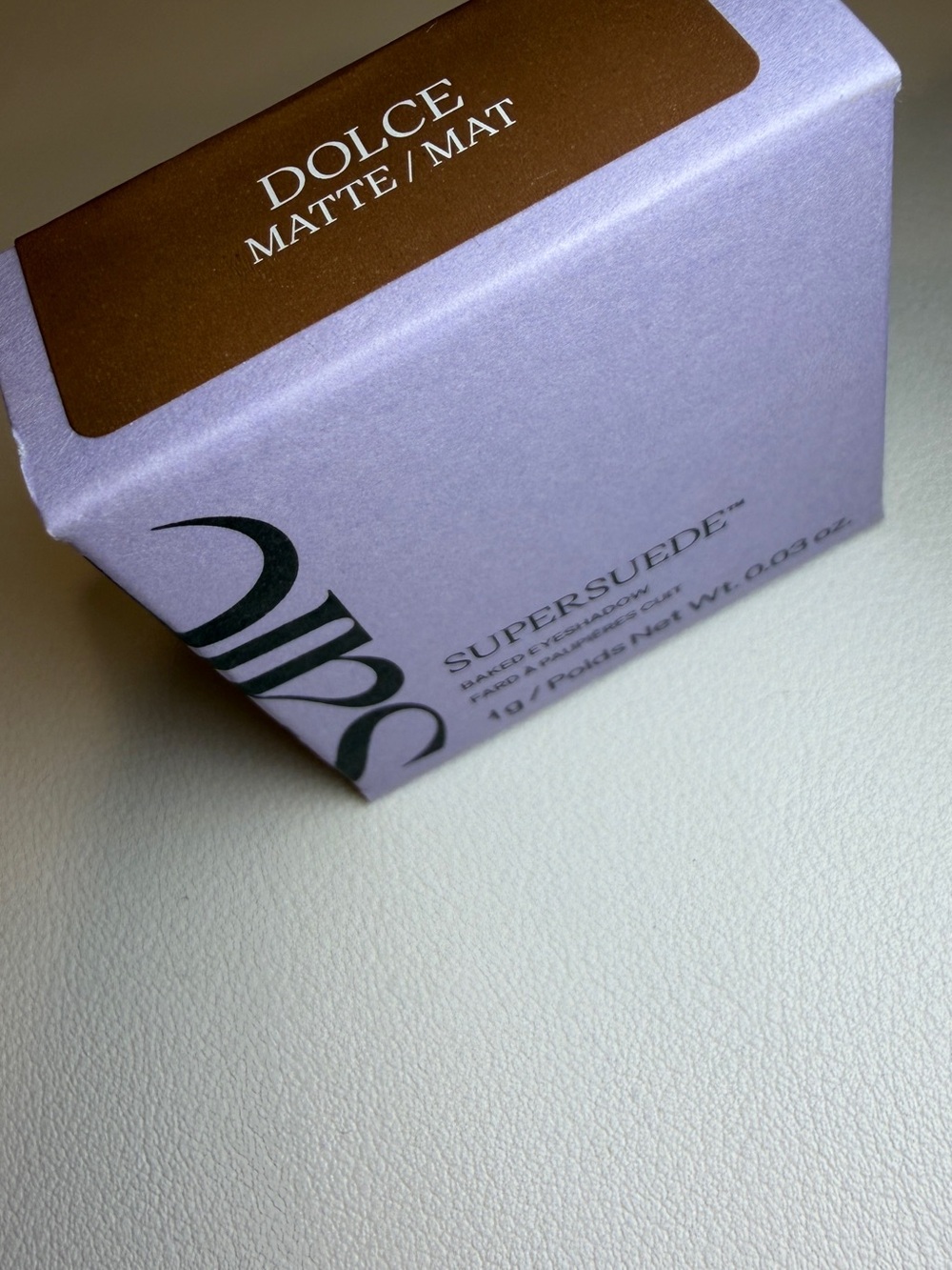 Saie SUPERSUEDE Baked Eyeshadow Dolce matte/mat 1g/0.03 oz